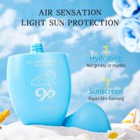 Protector solar facial, protector solar Mineral hidratante resistente al agua, tinte transparente, crema antiedad SPF 50+, protector solar con Control de aceite - details 14