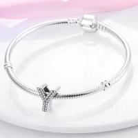LAZA-abalorio de plata de ley 925 con 26 letras del alfabeto, abalorio de A-Z con nombre, compatible con Pulsera Original, collar, colgante, regalo de joyería - details 146
