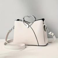 Bolso Cruzado de Corazón de Aleación Versátil para Mujeres Correa Ajustable - details 2