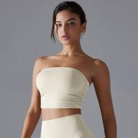 Sujetador push-up sin mangas para mujer, ropa de Pilates a prueba de golpes de alta intensidad, chaleco de yoga sexy para gimnasio - details 20