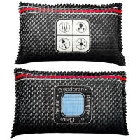 Deshumidificador de coche, bolsa absorbente de humedad, reutilizable, multifunción, Gel de sílice/Mineral para armario, Zapatero - details 4