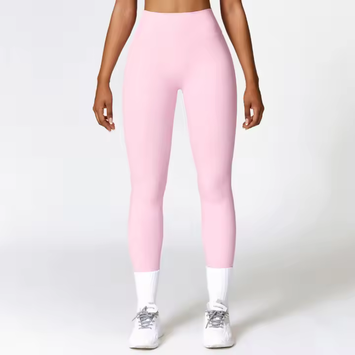 Pantalones de yoga de cintura alta para mujer, mallas y correr, prendas de vestir exteriores, pérdida de peso, levantamiento de cadera, pantalones deportivos - 1