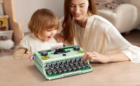 Retro Typewriter Building Blocks Toys
