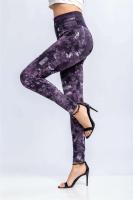Body de mezclilla estampado para mujer, leggings elásticos, cintura alta, levantamiento de cadera, pantalones Kasur, entrenamiento, correr, gimnasio - details 18