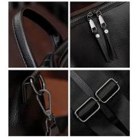 Mochila De piel auténtica para mujer, bolso de viaje de alta calidad, informal, de hombro, 2023 - details 31