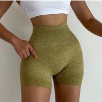 Pantalones cortos de Yoga para mujer, mallas deportivas de cintura alta para levantamiento de glúteos, Control de barriga, gimnasio, correr, pantalones elásticos, ropa deportiva informal - details 2