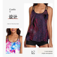 Traje de baño de playa dividido de primavera caliente para mujer verano - details 3