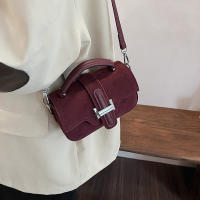 Moda y textura de las mujeres versátil pequeña bolsa 2025 nueva bolsa de hombro de gama alta estilo popular extranjero pequeña bolsa cuadrada - details 3
