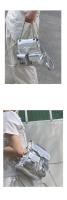 Mochila de moda para mujer, bolso de cubo con cadena versátil, bolso de viaje, bandolera doble de nicho coreano, novedad de 2025 - details 4