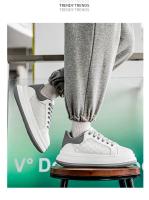 Zapatos zapatos de hombre 2025 verano nueva marca de moda transpirable zapatos deportivos suela gruesa aumentando casual pequeño blanco zapatos de junta - details 20
