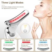 Masajeador Facial EMS Microcorriente Dispositivo de Levantamiento de Belleza para Estirar la Piel del Rostro y Cuello Elimina la Papada Doble Herramientas de Cuidado de la Piel Facial - details 2