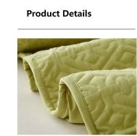 Funda de colchón acolchada suave de algodón puro, Protector de almohadilla de cama personalizado, antibacteriano, tamaño King, no incluye funda de almohada - details 8