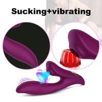 Vibrador estimulador con ventosa para clítoris para mujer, consoladores con punto G, succión al vacío, masajeador vaginal, masturbador femenino, productos para adultos, juguete sexual para mujer, modo de pareja - details 4