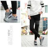 Zapatos Deportivos Versátiles de Doble Estrella Transpirables de Cuero Genuino para Primavera y Otoño Zapatos Planos Cómodos para Correr a la Moda - details 18