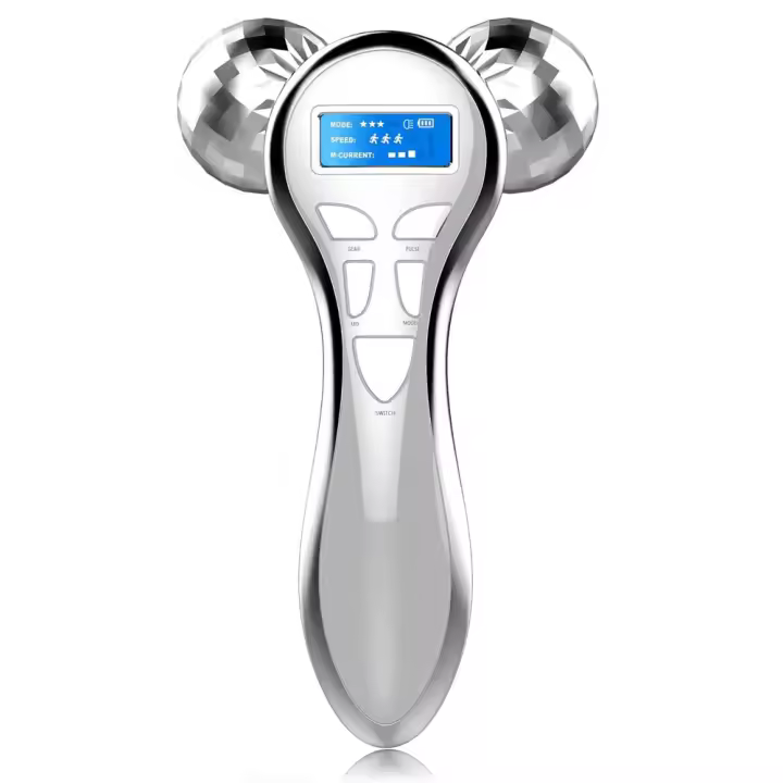 Scttomon Masajeador Facial 4D EMS Herramienta de Cuidado de la Piel de Belleza para Levantamiento Facial Vibración de Microcorriente - 1