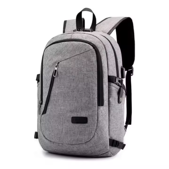 Mochila Antirrobo con Carga Usb, Impermeable, Escolar, Portátil - 1