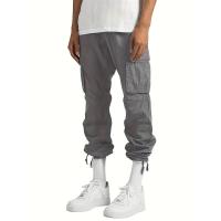 Temu Shein Pantalones Cargo para Hombre Deportes Color Sólido Cordón Multi-Bolsillo - details 19