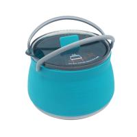 Hervidor de silicona para exteriores, utensilios de cocina plegables portátiles para picnic, olla resistente al calor, equipo fresco para acampar - details 19