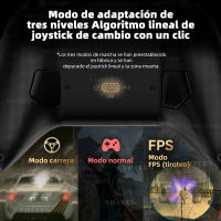 PC Mando inalámbrico Compatible con Bluetooth Gamepad mecánico con gatillo Hall, 3D giroscopio, Joystick para ordenador, Windows 7, 10, 11, Steam Deck, Switch, ios, Android Joystick - details 6