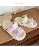 Zapatillas de Desodorante EVA Engrosadas Frescas para Pisar Mierda Versátiles Antideslizantes para Mujeres en Verano al Aire Libre - details 4