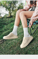 Sandalias de Playa de Verano Zapatos de Cuero Antideslizantes Impermeables de Suela Suave EVA para Hombres y Mujeres Uso al Aire Libre - details 15