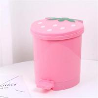 Mini contenedor de basura de sellado con tapa, cubo de basura decorativo Pop-Up de fresa, 1 pieza - details 11