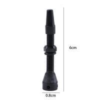 Accesorios de Metal para bicicleta de ciclismo, boquilla de válvula de bicicleta de carretera, válvula de aire sin cámara, vástago de válvula, boquilla de vacío - details 3