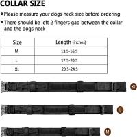 perro, Collar táctico nailon mascotas, correa táctica adiestramiento perros militares de tamaño grande y mediano para exteriores - details 6