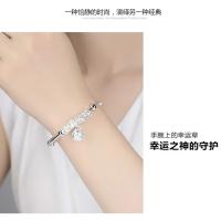 Joyería de Moda para Mujer 2024 Abalorio de Regalo, Brazalete de Piedra Artificial, Pulsera, Campanillas, Plata de Ley 925 - details 10