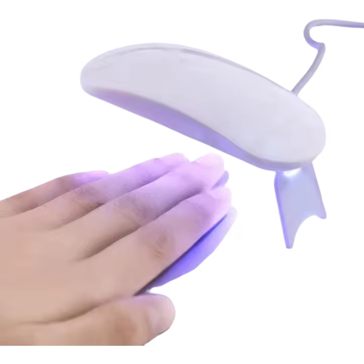 Lámpara Secadora Portátil UV LED Secado Rápido de Esmalte Recargable por USB - 1