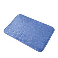 Alfombra de Piedra Embossed para el Hogar Absorbente de Agua, Estilo Sencillo 30*40*2cm - details 4