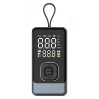 Bomba eléctrica para bicicletas, inflador de neumáticos, compresor de aire portátil con apagado automático y pantalla LCD, bomba eléctrica con válvula Presta para bicicletas. - details 10
