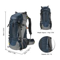 Mochila de Deportes al Aire Libre Impermeable de 50L Ideal para Senderismo, Montañismo, Expediciones de Camping y Viajes - details 7
