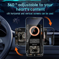 Cargador Inalámbrico para Coche Soporte de Teléfono con Inducción Infrarroja de Carga Rápida para iPhone, Samsung, Xiaomi Soporte de Elevación para Motores - details 5