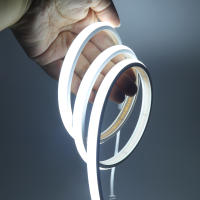 Tira de luces Led COB de alto brillo para habitación, cinta Flexible impermeable para iluminación de jardín, 12V, 24V, 320Led/m - details 9