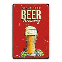 Carteles de cerveza fría, carteles de lata de Metal Vintage, bebida Retro, Bar, Club, Pub, restaurante, placa de decoración artística de pared - details 9