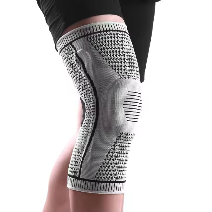 1 Pc Sports Knee Pads, Leg Support Compression Sleeve, Breathable Non-slip Knee Elite Brace - 1
