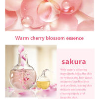 Crema de esencia Sakura, crema Facial de flor de cerezo, hidratante, sequedad y aspereza, el cuidado de la piel Facial hace que la piel sea tierna y delicada - details 5