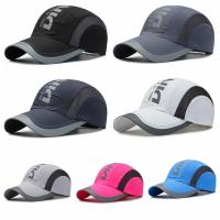 Gorra de secado rápido transpirable de verano, gorro deportivo impermeable ajustable, protección solar, gorra de béisbol ultrafina para correr - details 0