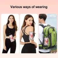 Riñonera Invisible para correr, bolsa delgada de gran capacidad para correr maratón, bolsa ligera multifunción para teléfono deportivo - details 6
