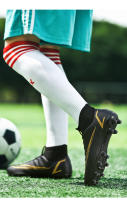 Botas de Fútbol Juveniles con Tacos Largos 2024 |   Antideslizante - Transpirable - Ligero para Césped - details 7