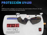 Gafas De Sol Deportivas Kapvoe 2023 para Ciclismo y Correr con Lentes Polarizadas Protección UV Material del Marco TR - details 6