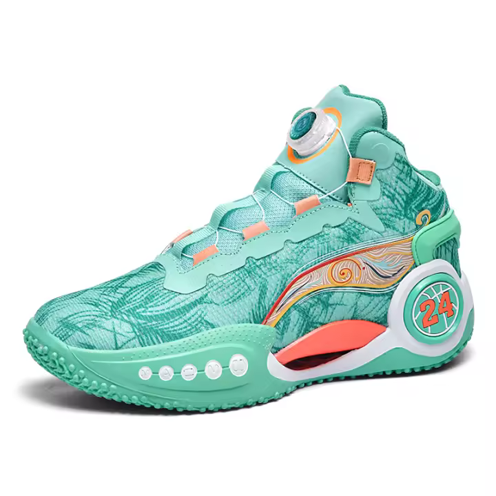 Zapatillas de baloncesto transpirables para hombre y mujer, zapatos deportivos de PU, moda urbana, alta calidad - 1
