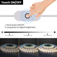GAHADA Luces de Tira LED Modernas 60LEDs/m Impermeables Regulables Iluminación de Gabinete de Cocina Blanco Cálido Azul - details 1