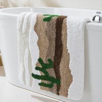 Alfombra absorbente Extra gruesa para baño, Material absorbente, alfombra flocada de tacto suave, lavable a máquina, diseño antideslizante, alfombrilla para suelo - details 3