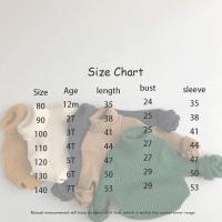 Suéteres de invierno para niños y niñas, jersey corto a cuadros liso, prendas de punto de cuello alto, ropa para niños - details 0