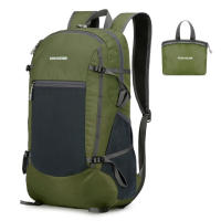 Mochila Plegable ligera para hombre y mujer, resistente al agua de viaje morral, ideal para ciclismo, Camping y senderismo - details 6