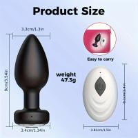 Vibrador Anal Portátil Control Remoto Inalámbrico Juguete para Adultos Salud y Diversión 18+ - details 8