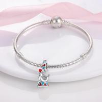 Pulsera de encanto S925 Plata esterlina 100% real con diseño de animales para mujeres joyería fina de cumpleaños regalo con piedra principal de zirconia y otros materiales naturales - details 25