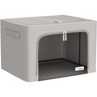 Cajas de Almacenamiento de Ropa de Metal 50 x 33 x 40 cm Organizador de Armario con Cremallera - details 3